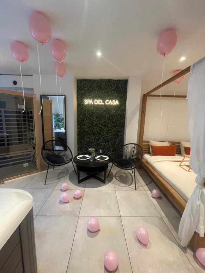 ホテル Spa Palawan Prive Avec Jacuzzi Et Sauna リエージュ エクステリア 写真